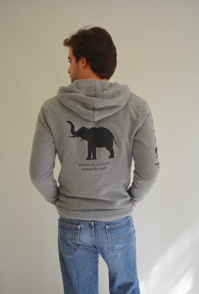 Hoodie with elephant discount logo